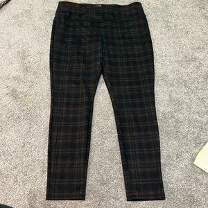 Ricki's Dark Plaid Dress Pants